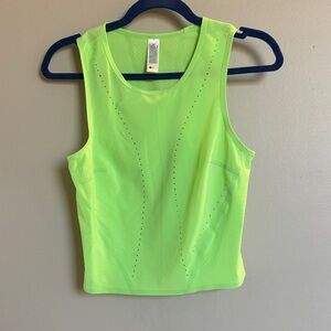 Lululemon Athletica Neon Green Tank Top